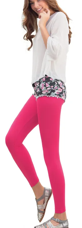 1T2369 Seamless Everyday Leggings with Wide Waistband