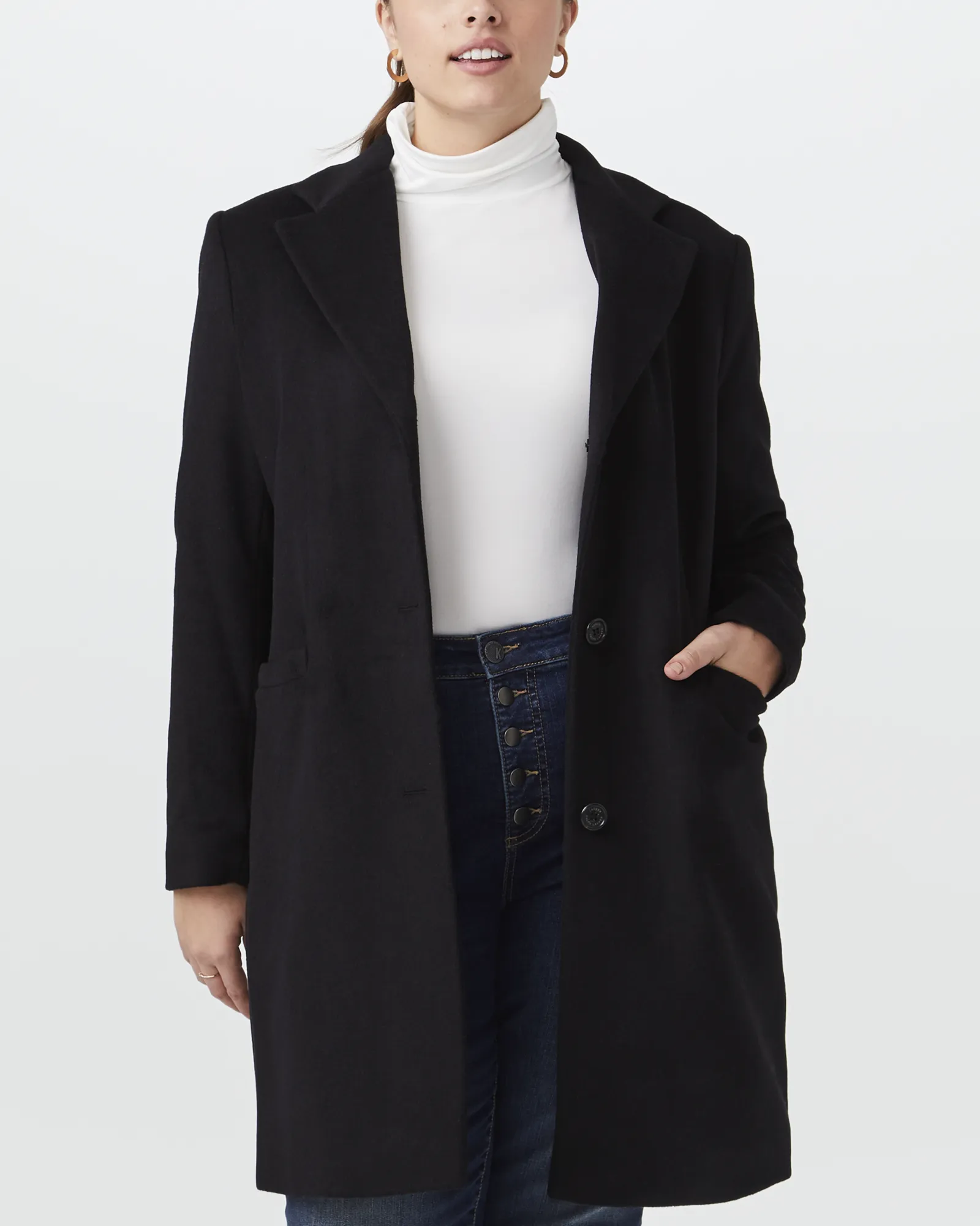 Beatrice Wool-Blend Jacket | Black