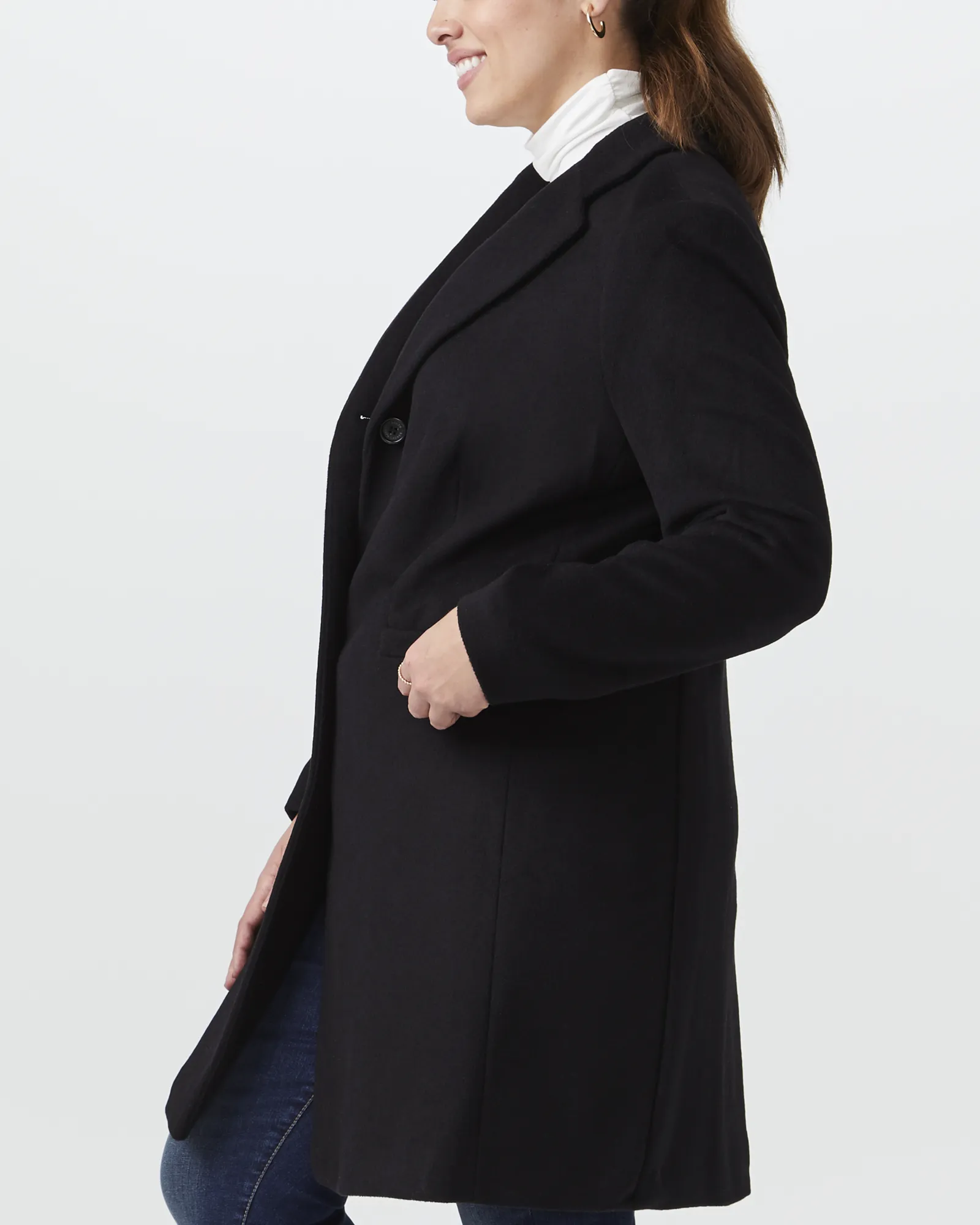 Beatrice Wool-Blend Jacket | Black