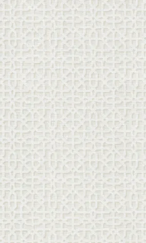 Beige Interlock Wallpaper R6855