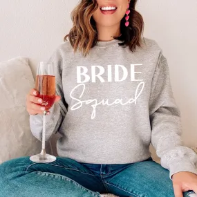 Bride Squad Heather Grey Sweatshirt