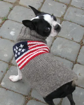 Flag Wool Dog Sweater (FINAL SALE)