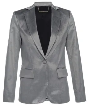 Frame - Classic Blazer in Silver