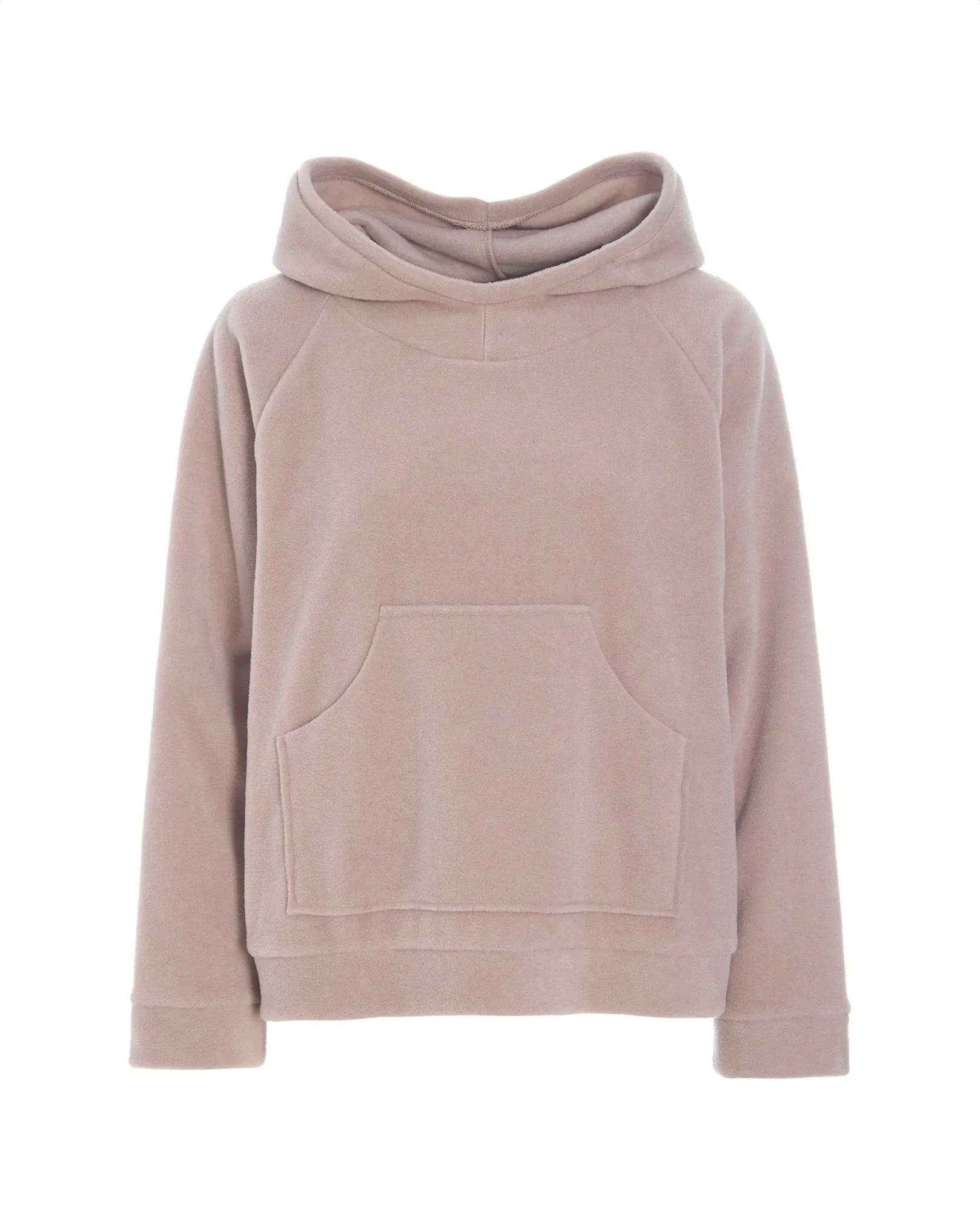 Henriette Cozy Fleece Hoodie | Dusty Rose