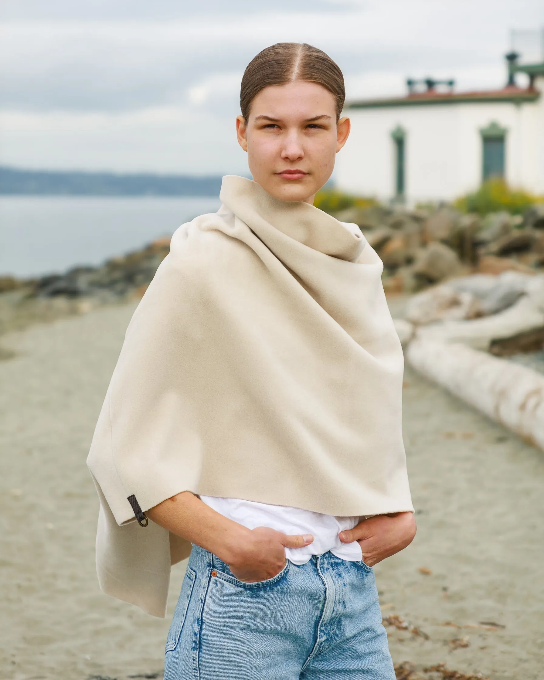 Henriette Cozy Fleece Poncho | Kit