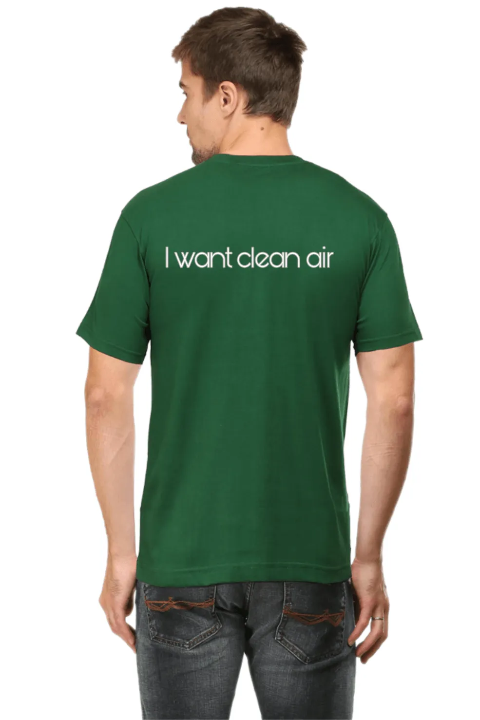 'I want Clean Air' T Shirt D62