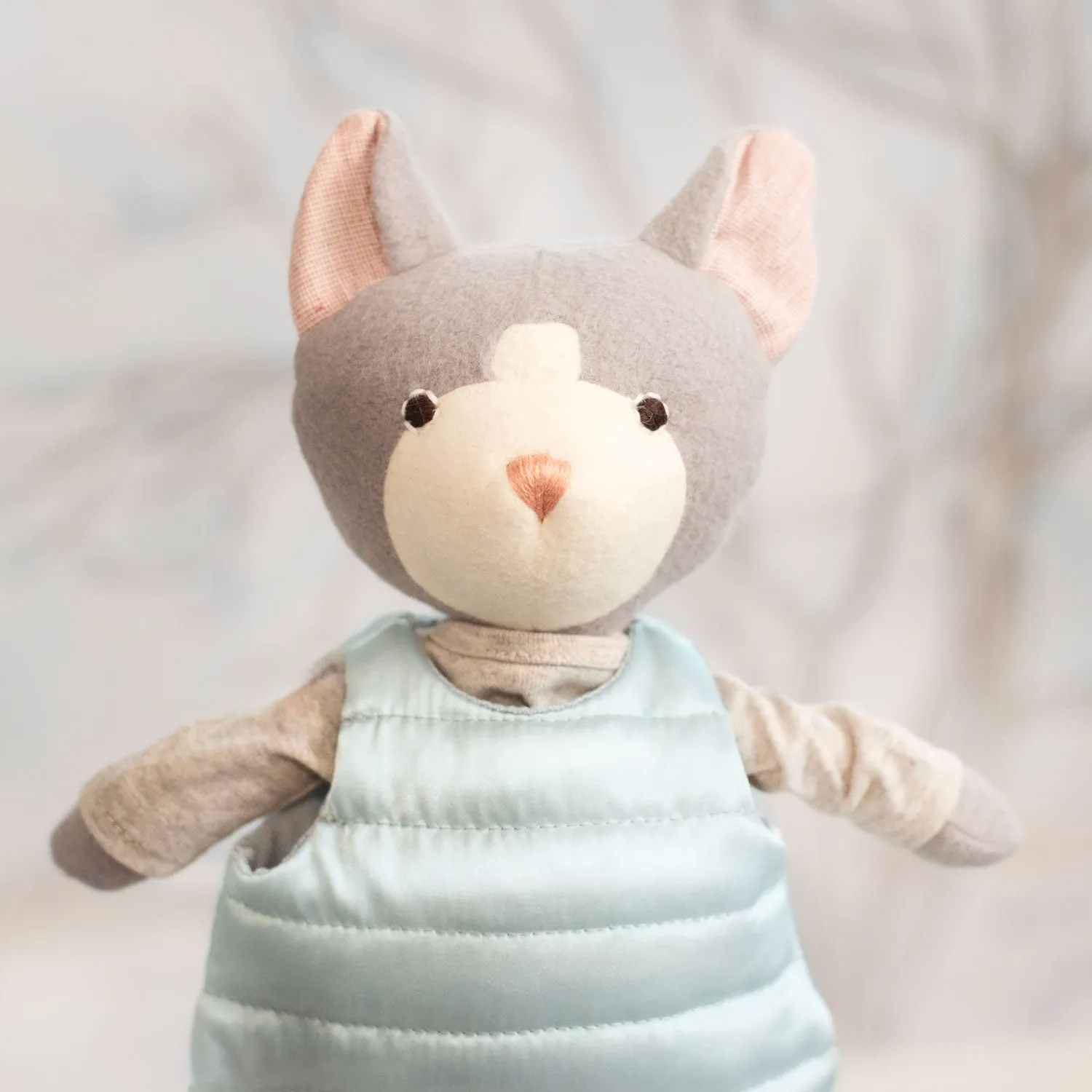 Icy Blue Snow Suit for Dolls