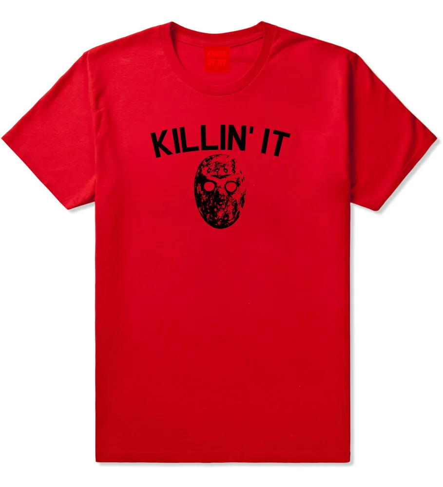 Killin It Jason Mask Mens T-Shirt