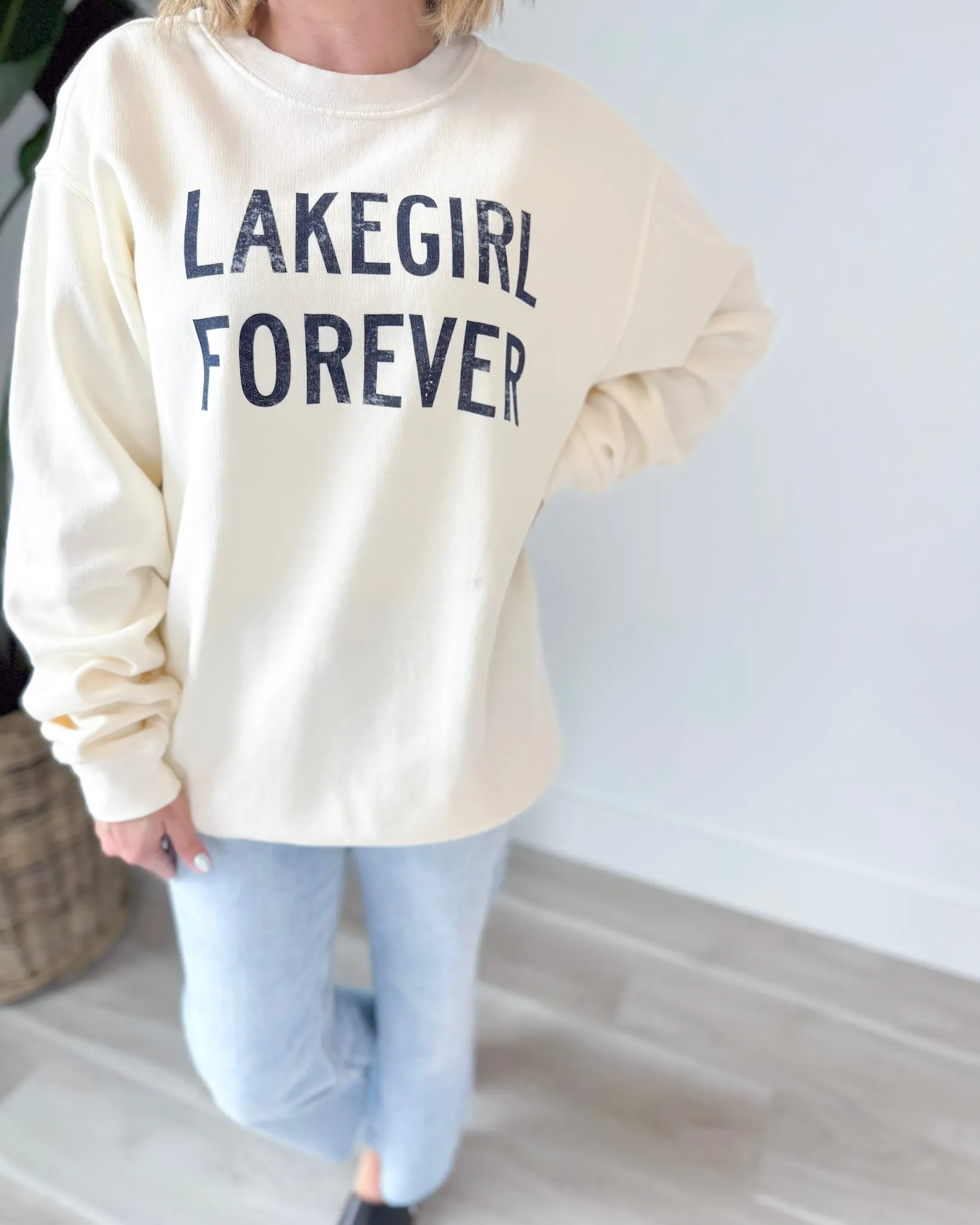 Lake Girl Lazy Daze Crewneck