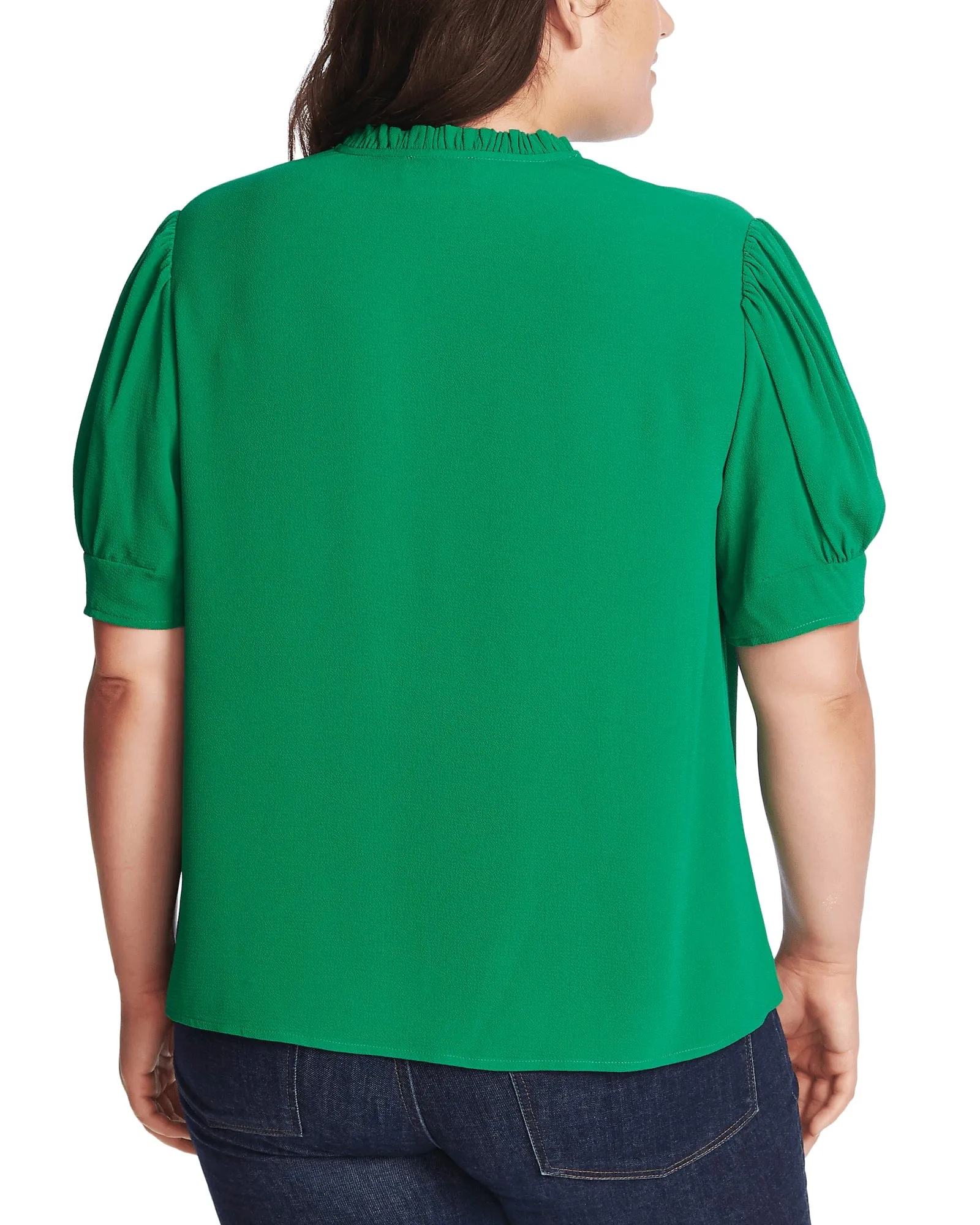 Maeve Tie-Neck Top | 334-LUSH GREEN