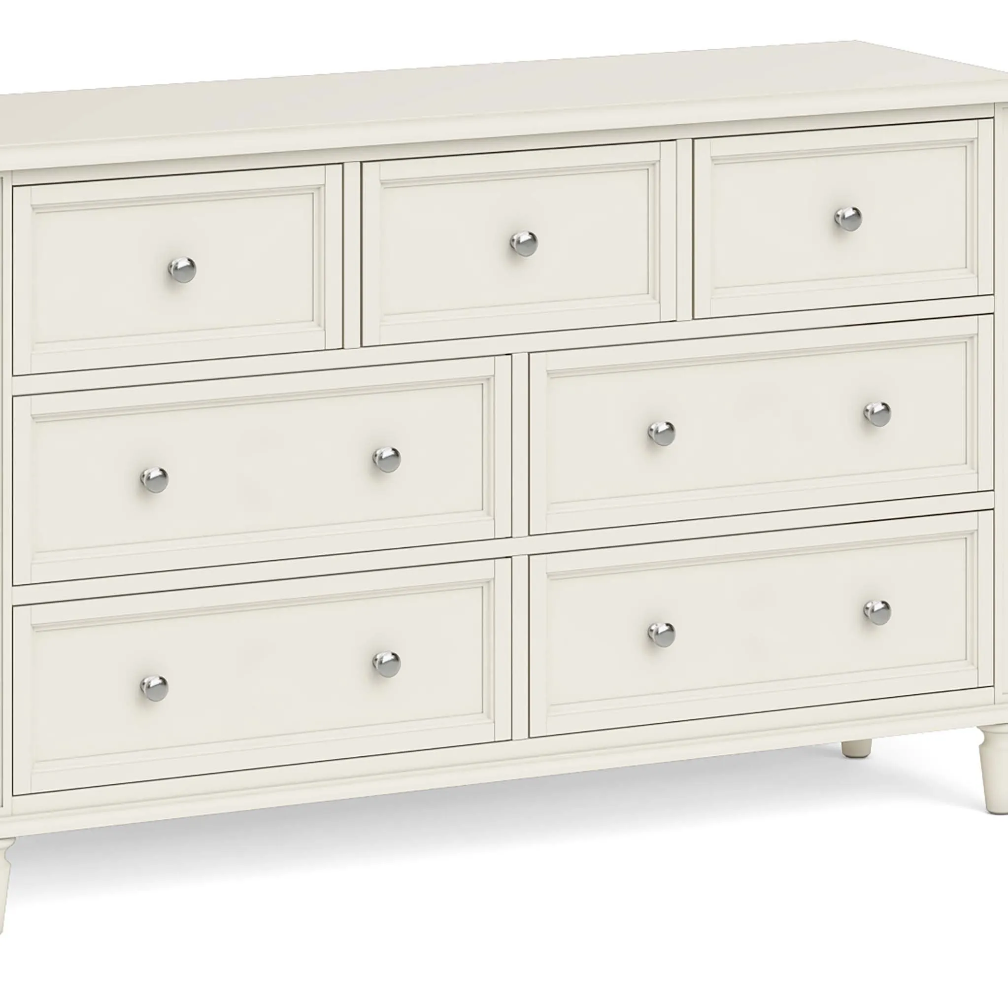 Mulsanne Cream 3 Over 4 Chest of Drawers