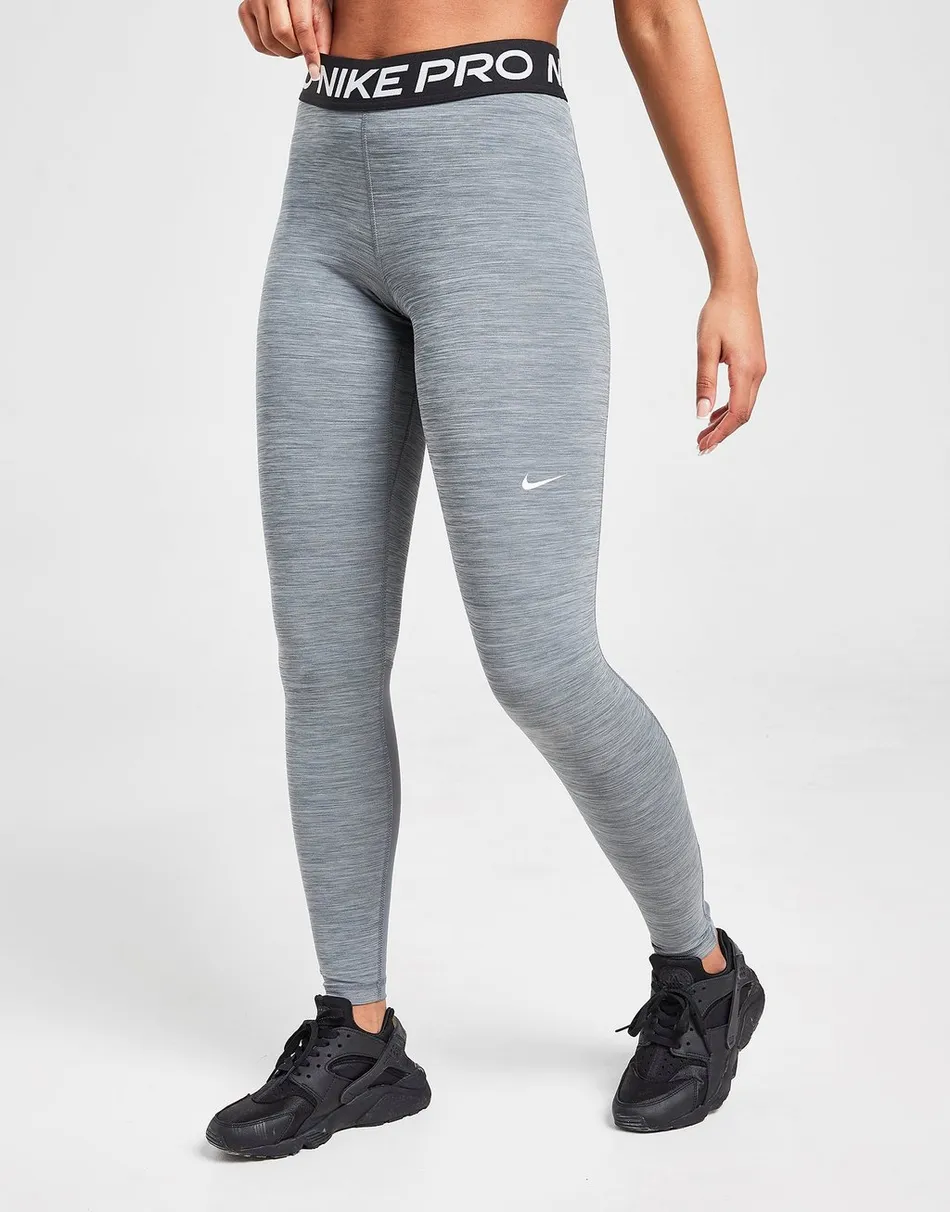 Nike Women's High Waist Pro Leggings - Grey