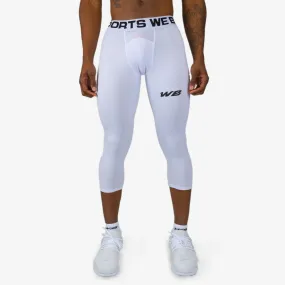 REGULAR WBTECH™ 3/4 TIGHTS (WHITE)