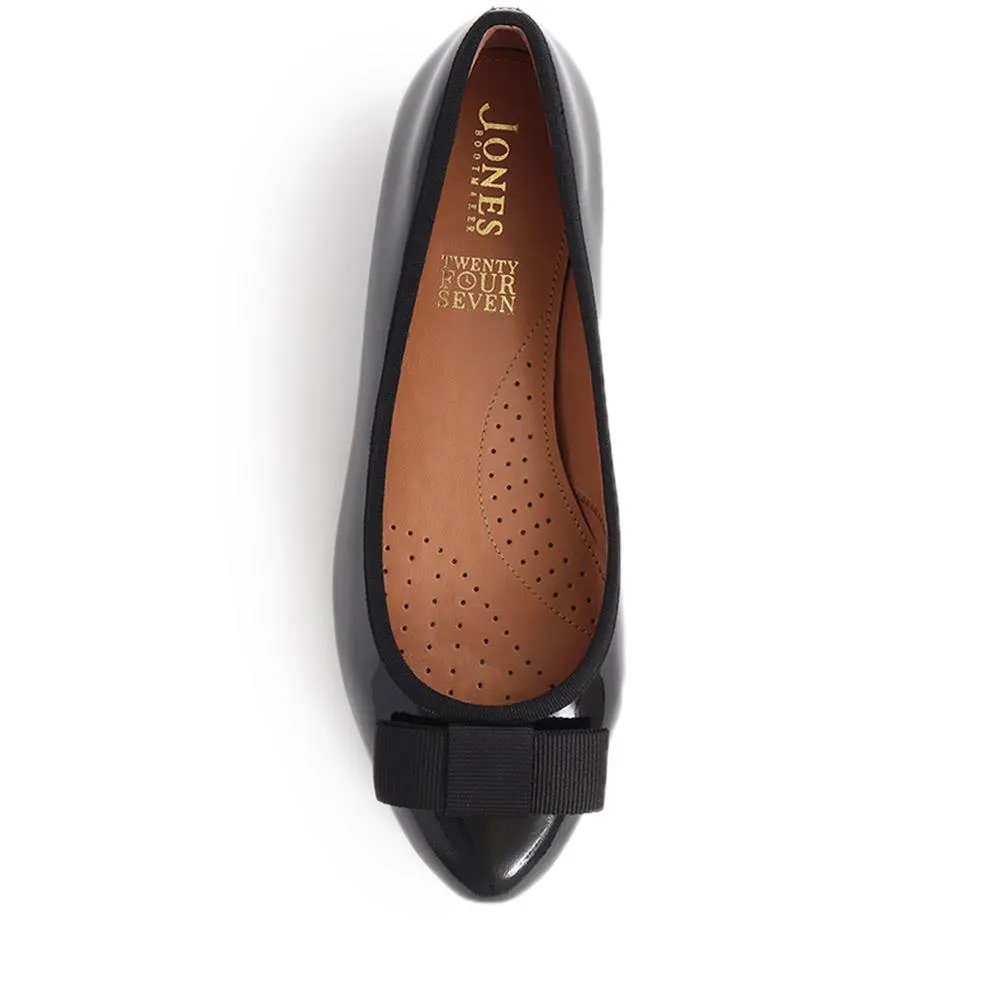 SoleilWide Leather Ballet Pumps - SOLEILWIDE / 325 773