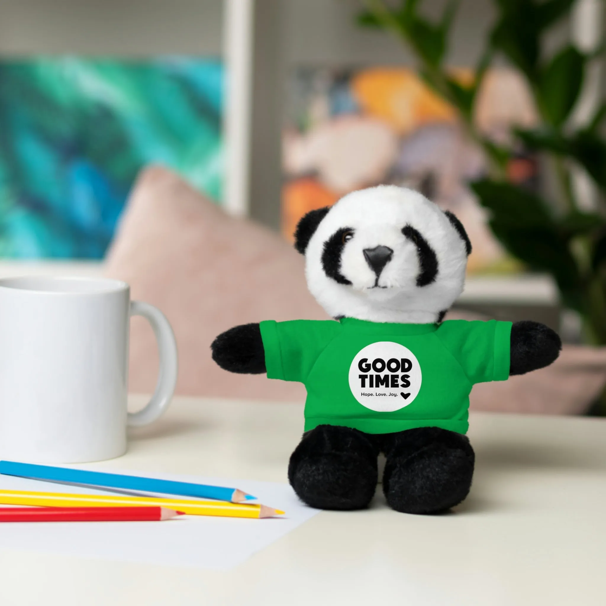 Stuffed Panda with Goodtimes Tee