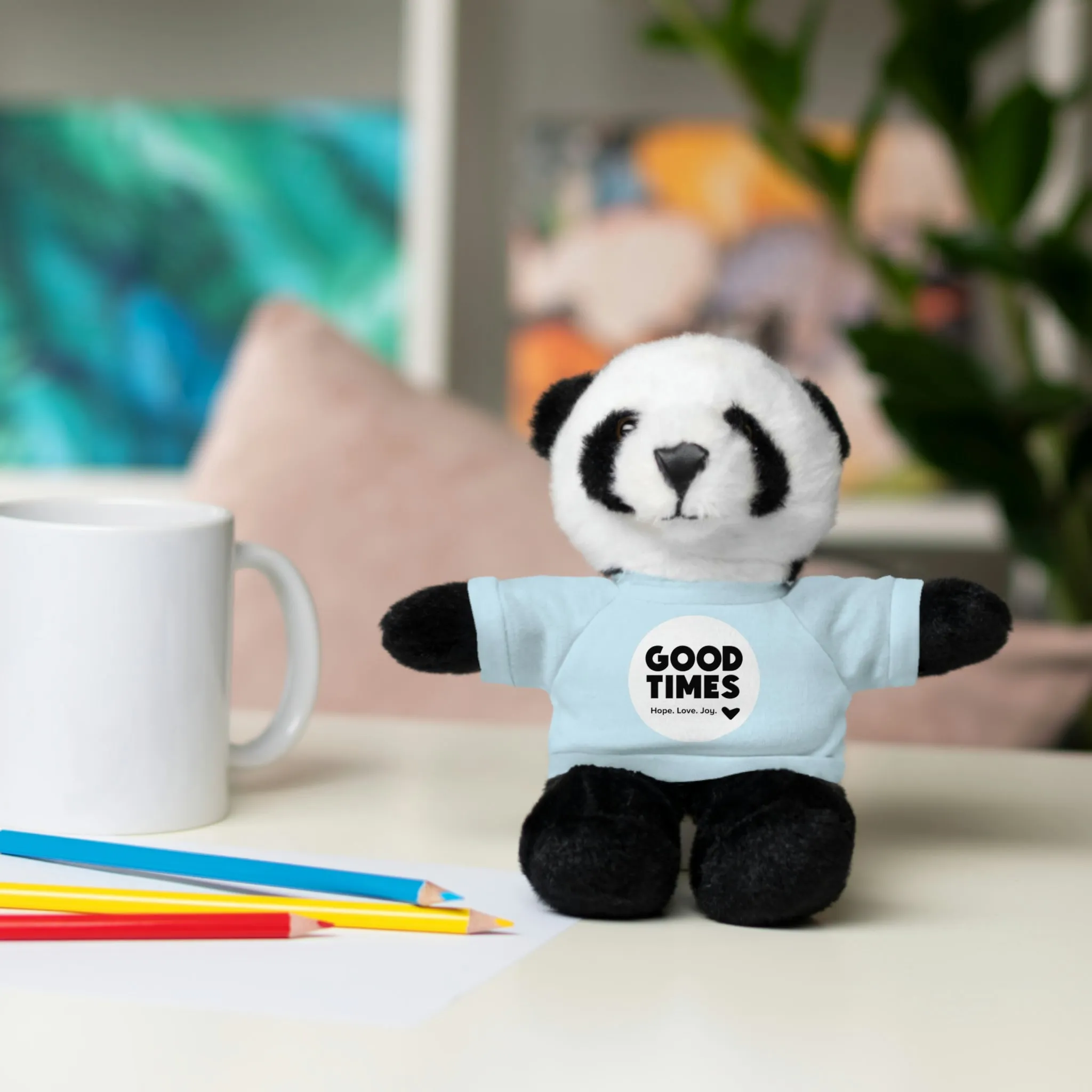 Stuffed Panda with Goodtimes Tee