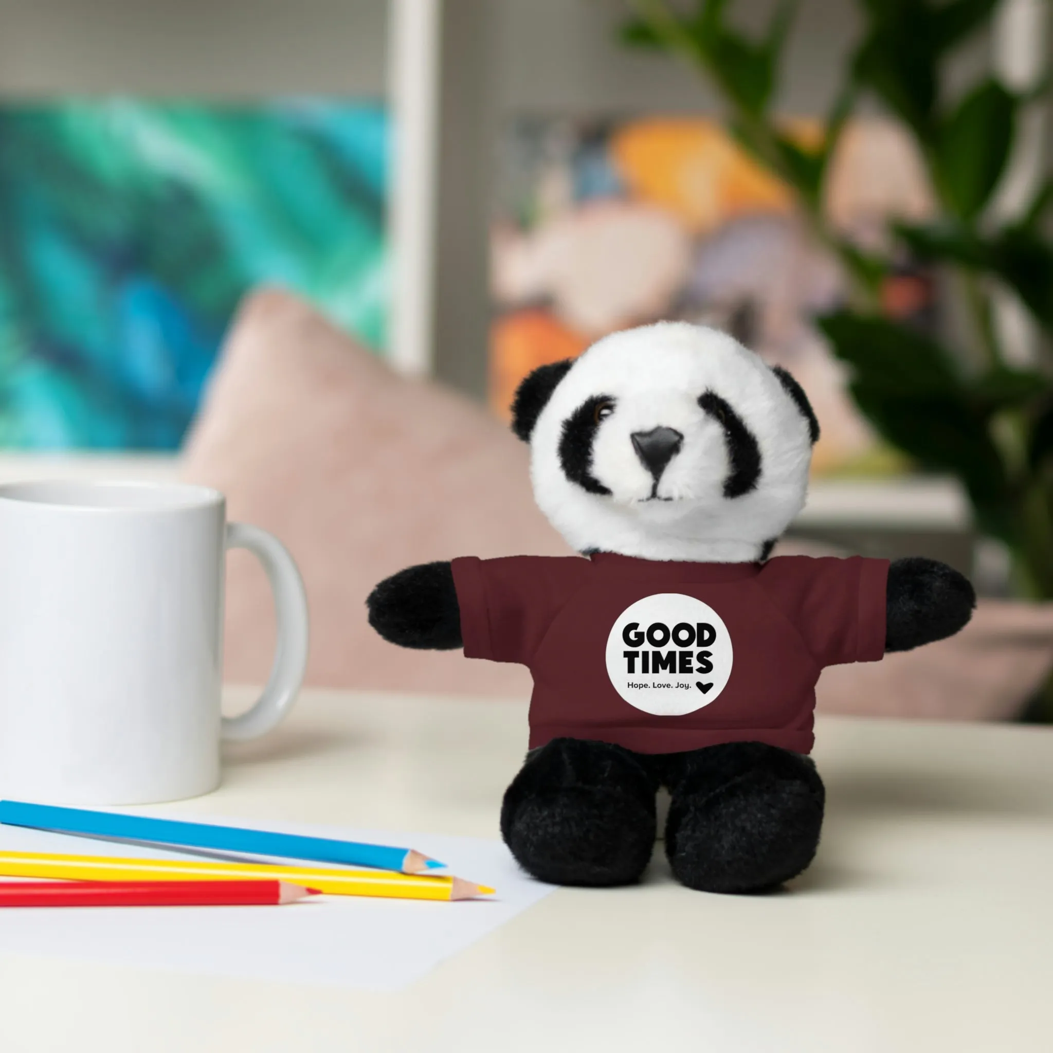 Stuffed Panda with Goodtimes Tee