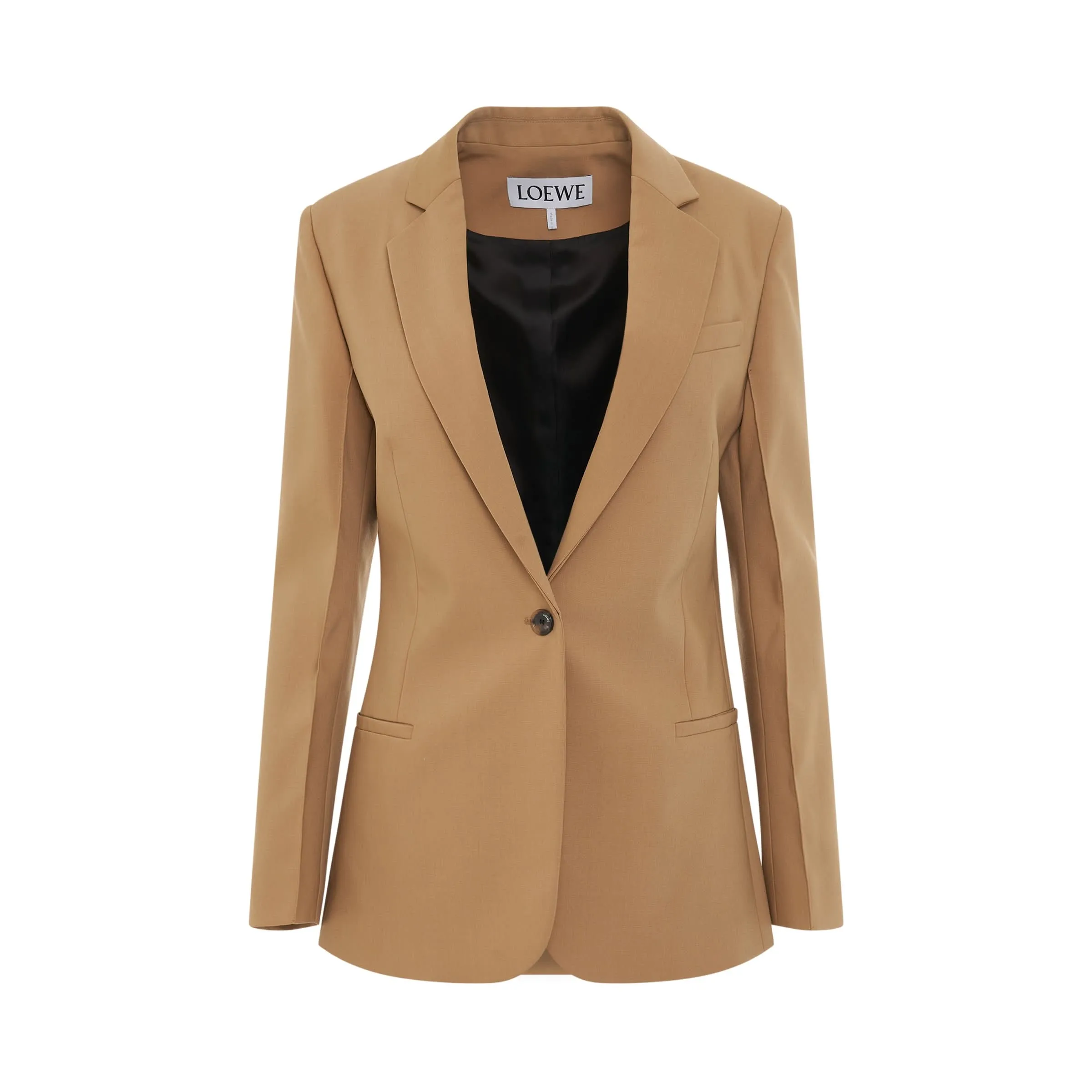 Tailored Jacket in Beige