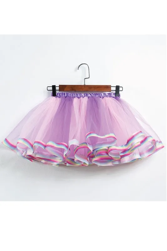 Violet Tutu Pettiskirt with Headband